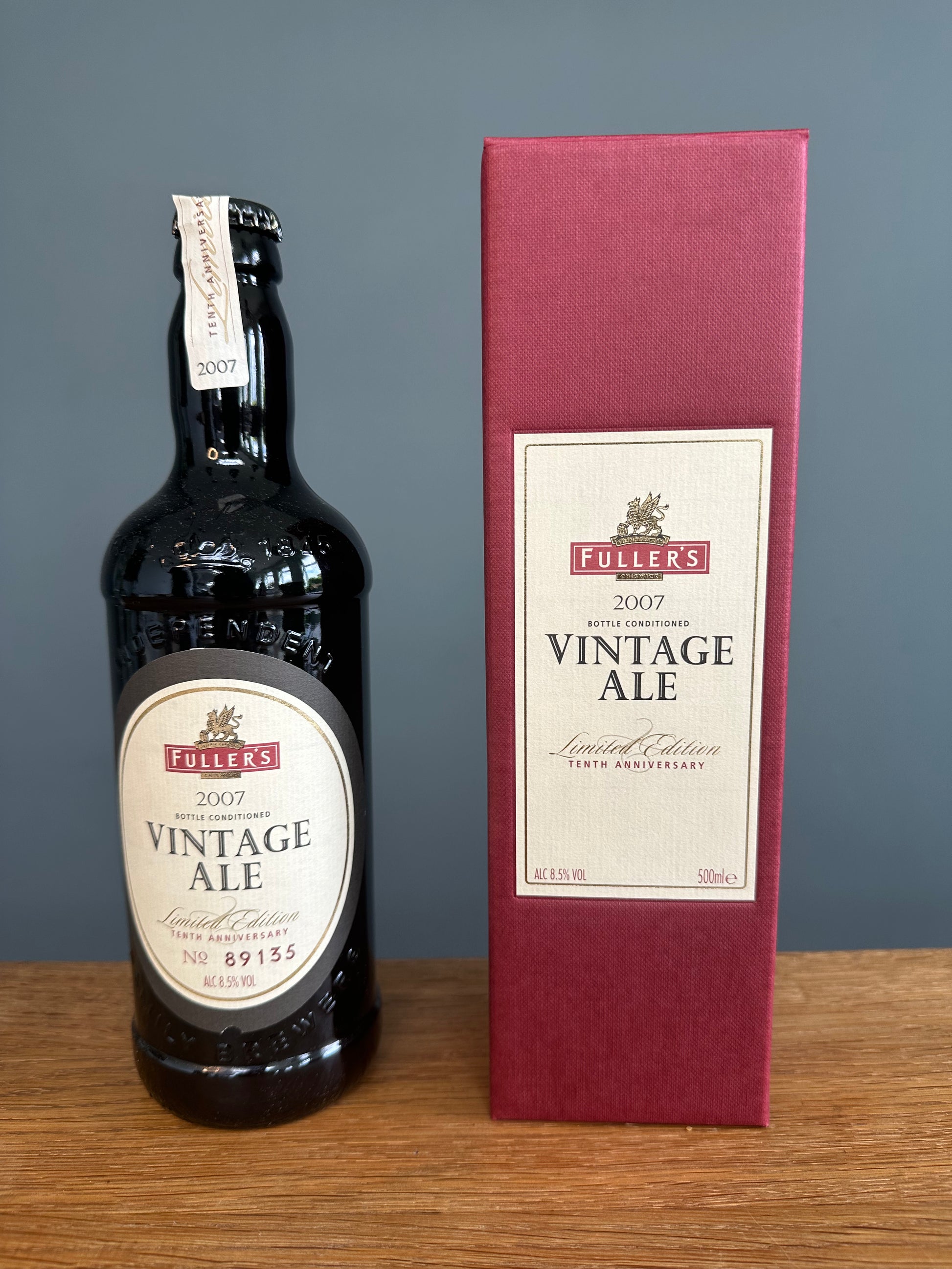 Fuller’s Vintage Ale 2007 – Boxed, Pristine Condition