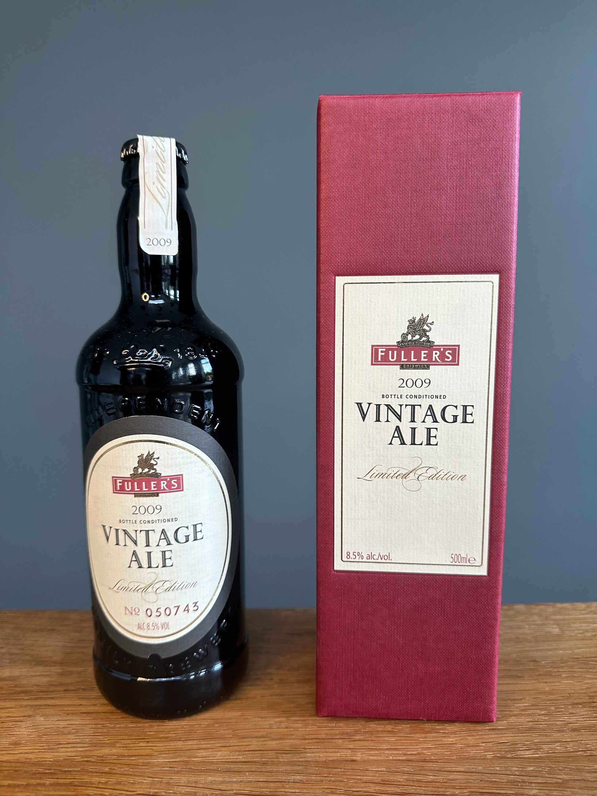Fuller’s Vintage Ale 2009 – Boxed, Pristine Condition