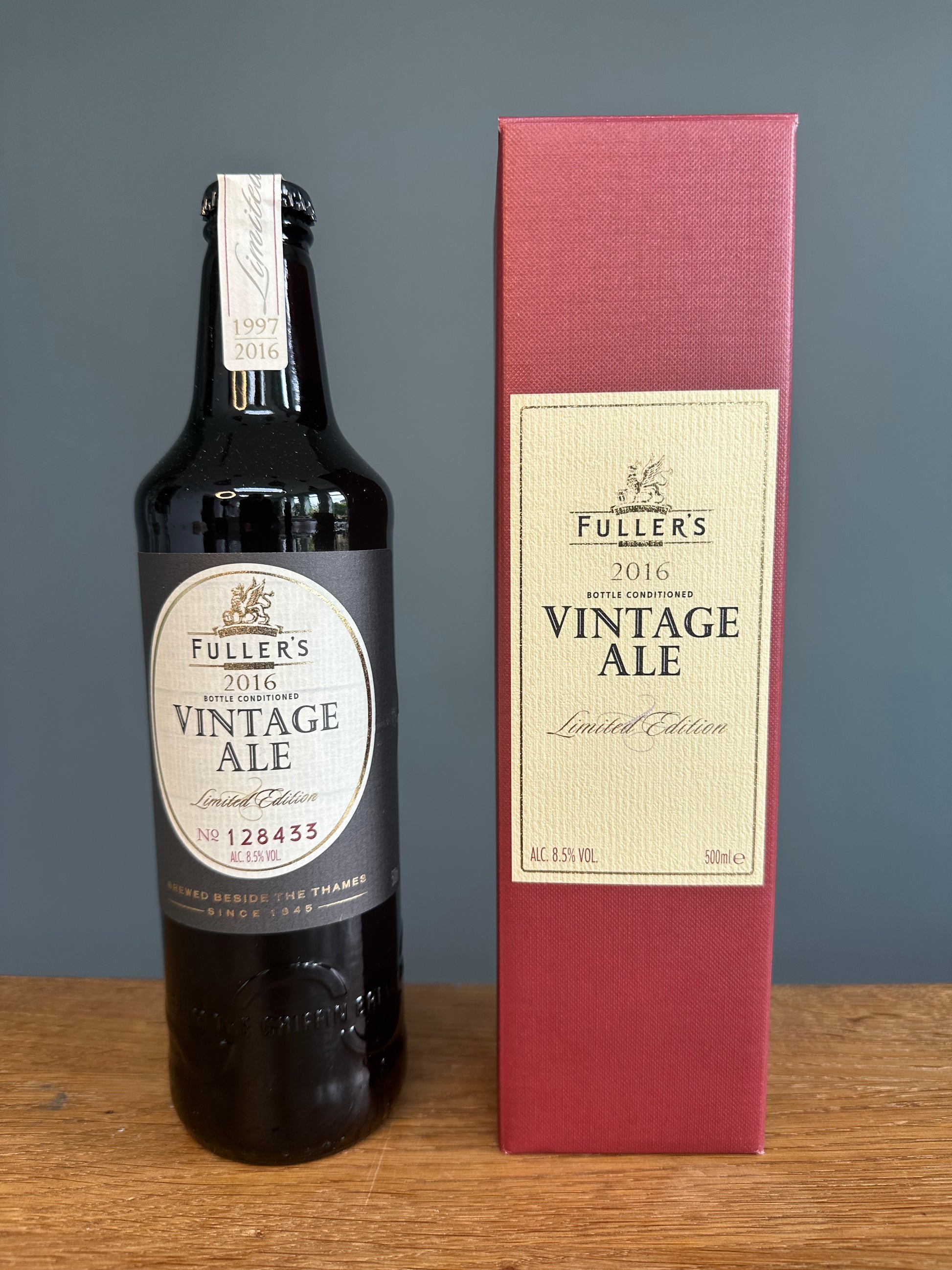 Fuller’s Vintage Ale 2016 – Boxed, Pristine Condition