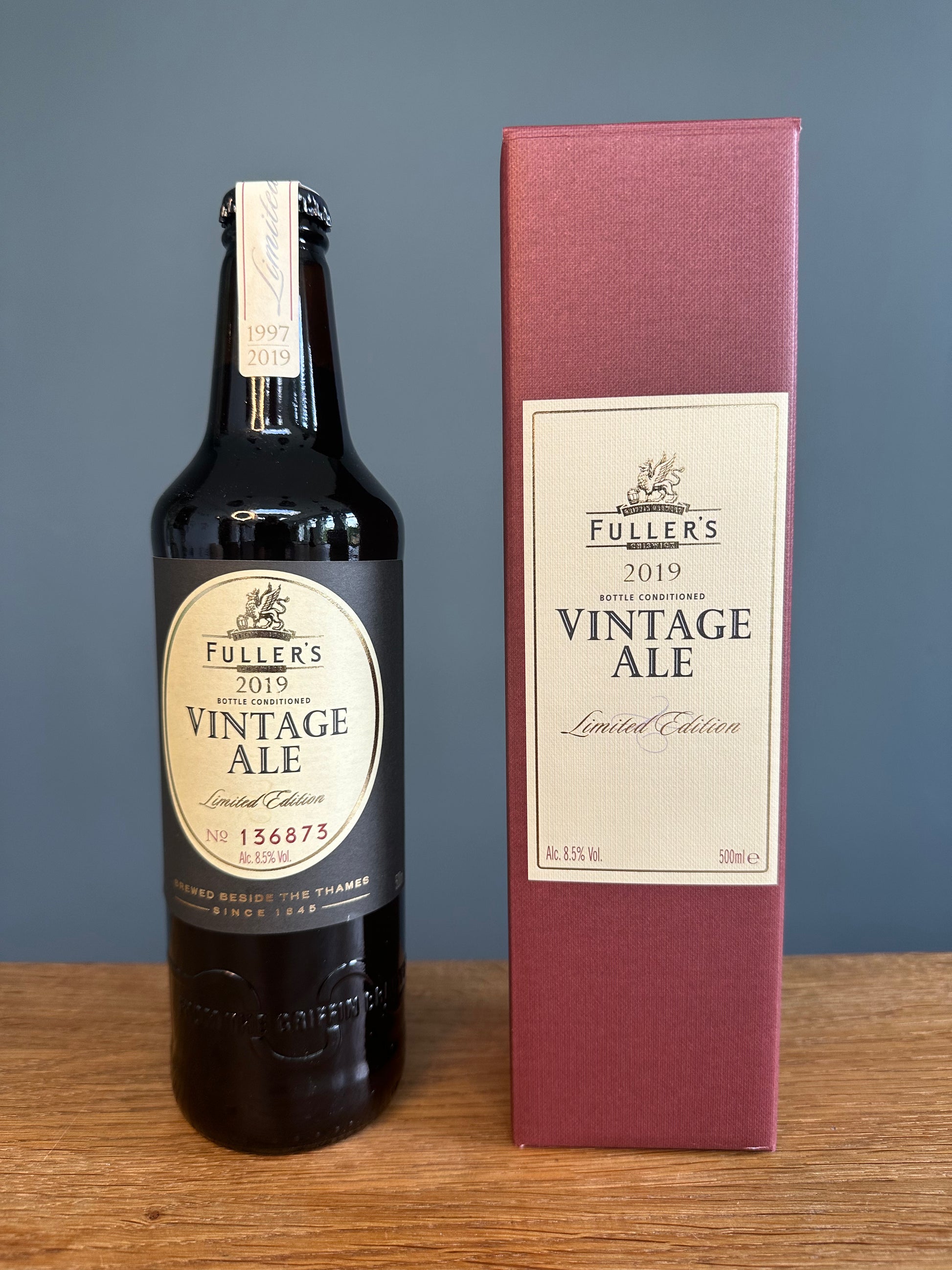 Fuller’s Vintage Ale 2019 – Boxed, Pristine Condition