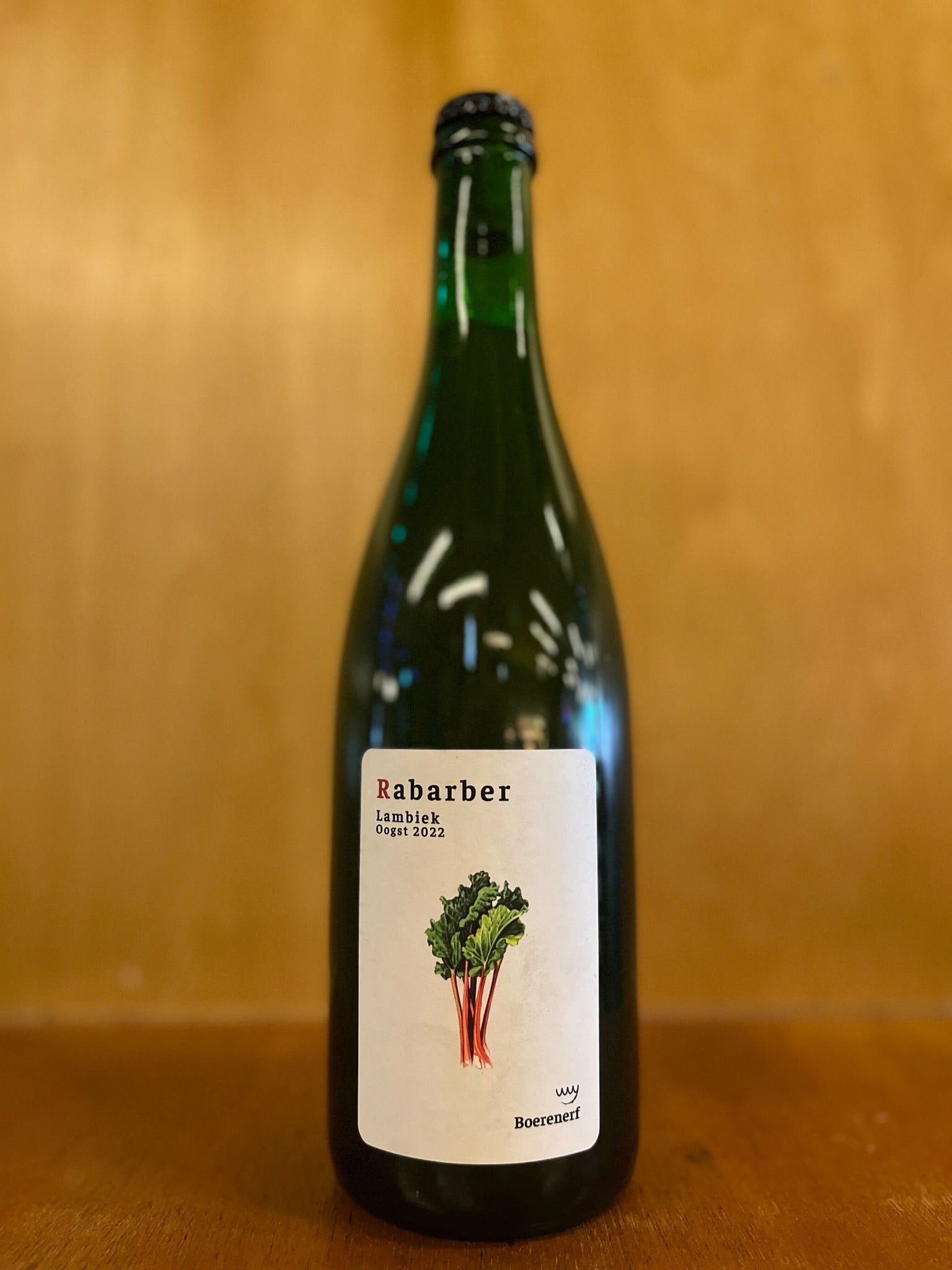 Boerenerf Rabarber Lambiek 2022 750 ml
