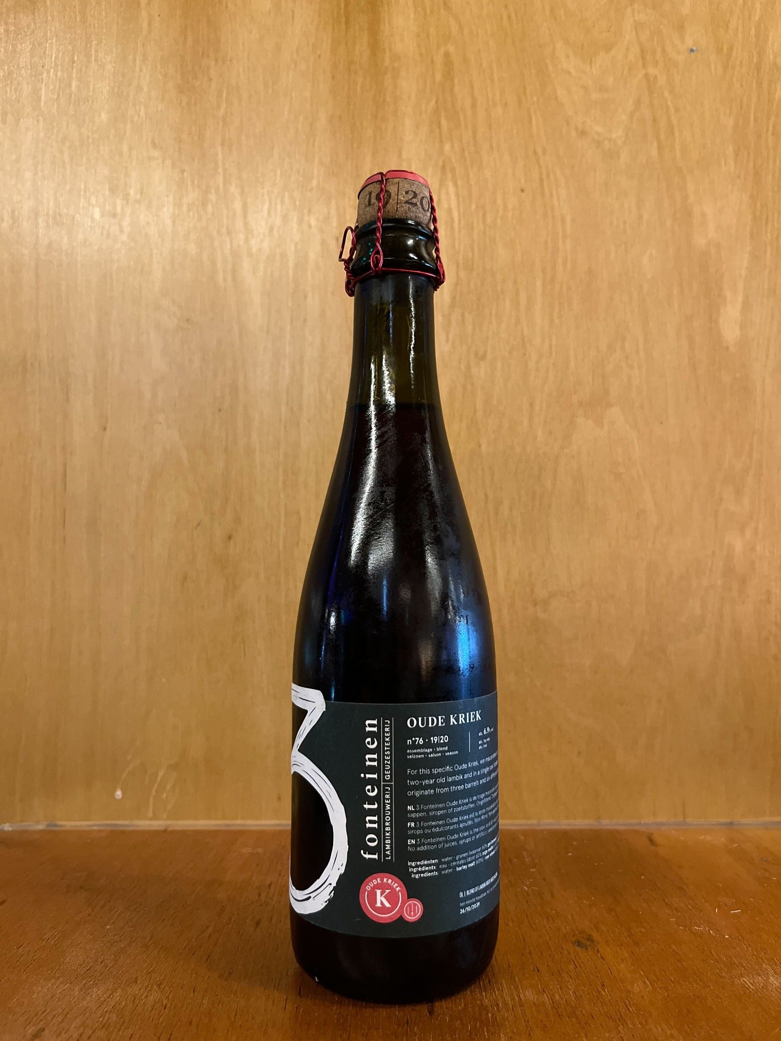 3 Fonteinen Oude Kriek n°78 – 19|20 - 375ml